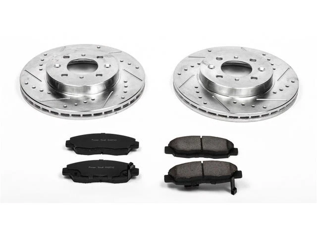 Kit de pastillas de freno delanteras y rotor para Honda Insight 2010-2014 2011 2012 2013 FR866NB Foto 1 de 1