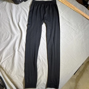 Tru Fit solide schwarze dehnbare weiche Leggings Damengröße Medium - Bild 1 von 6
