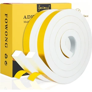 Selbstklebendes Schaumstoffband 25x20mm Dichtungsband Fenster Tür Anti-Rutsch - Bild 1 von 2