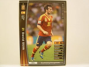 Panini WCCF 2012-13 David Silva 1986 Spain　No.21 La Roja MF Manchester City #75 - Picture 1 of 6
