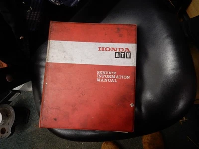 HONDA TERRAIN VEHICLE SERVICE INFORMATION MANUAL ATC70,110,125M - Image 1 of 3