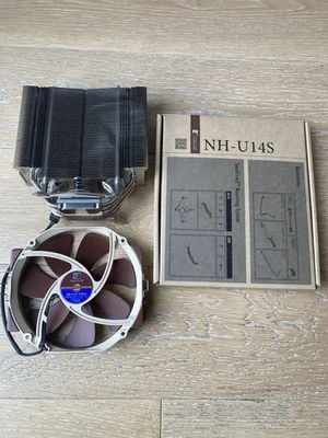 Noctua NH-U14S, Premium CPU Cooler with NF-A15 140mm Fan (Brown) - Image 1 of 4