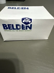 BELDEN REVCONNECT CAT6+UTP MODULAR JACK BLUE TIA/ 24 In Box Brand New - Picture 1 of 7