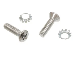 1963-1968 Corvette Front Guide Pin Screw Set - Bild 1 von 1