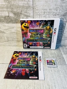 Pac-Man & Galaga Dimensions (Nintendo 3DS, 2011) CIB completo con manuale testato - Foto 1 di 3