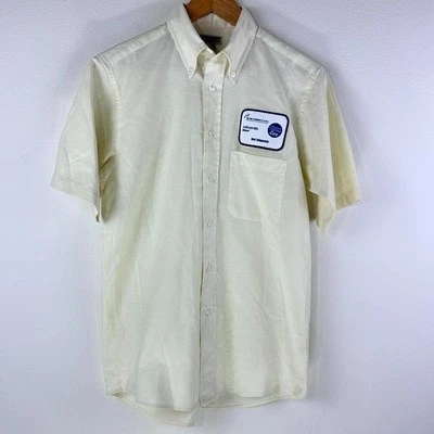 Camisa pequeña Edwards Laguardia Airport NY NJ Port Authority envío de impuestos ropa de trabajo Foto 1 de 4