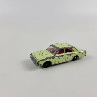 De colección Lesney Matchbox Serie #45 Amarillo Pálido Ford Corsair Coche Diecast Juguete PR21 Foto 1 de 4