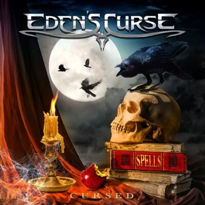 EDEN'S CURSE - CURSED - 180g Audiophile YELLOW COLOR VINYL LP-  Numbered/Limited - Image 1 of 2