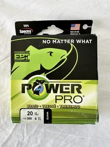 PowerPro Fishing Line Braided Spectra 20Lb 300Yds White - Picture 1 of 4