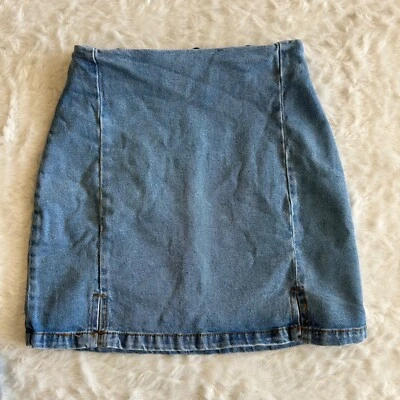 Minifalda vaquera J. Galt aberturas laterales delanteras - pequeña Foto 1 de 4