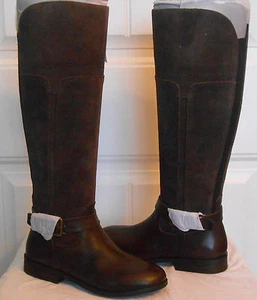 MARC FISHER (AYSHA BROWN MULTI LEATHER BOOT) WOMENS SIZE 5 BRAND NEW!!!!!!! - Picture 1 of 2