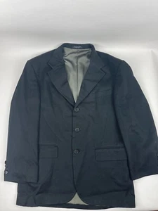 Oscar De La Renta Ropa de Hombre Blazer Hombre 38S Negro 3 Botones - Imagen 1 de 12
