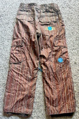 Vintage Burton Ski Pants Youth Large 10/12 Brown DryRide Insulated Pockets Y2K - Image 1 of 4