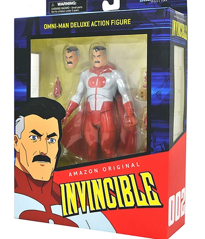 OMNI-MAN INVINCIBLE DELUXE ACTION FIGURE - DIAMOND SELECT TOYS 2021 WAVE 1 Cover