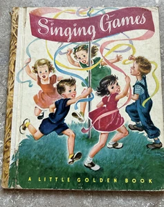 Little Golden Book - Singing Games - 1947 - Picture 1 of 6