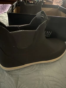 NEW Ocean+Coast Ankle Rain Boots Sz 8 - Picture 1 of 10