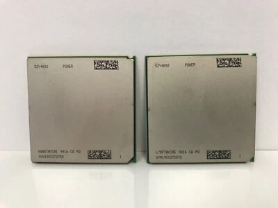 IBM 52Y4092 3.70GHZ 4 CORE POWER7 CPU PROCESSOR  QTY 2 - Image 1 of 3