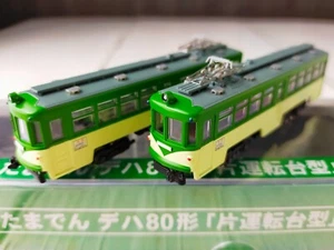 N-Gauge Train Modemo NT 31 Tokyu Railway DEHA Type 80 2 Cars Rare Made In Japan - Picture 1 of 10