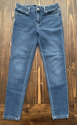 🔥Calvin Klein Jeans Girl's Size 12 Mid Rise Skinny Adjustable Waist - Image 1 of 4