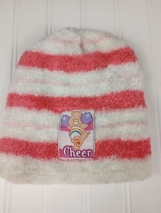 Care Bear Cheers Winter Cap Toboggan Hat 2004 Beanie EUC Fast Shipping - Picture 1 of 4