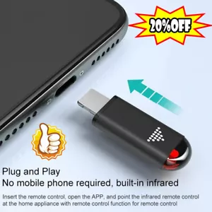 Infrared Transmitter Remote Control Home Mobile Phone Stable Universal Z9Y6 - Picture 1 of 21