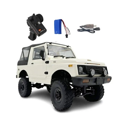 4WD 1/10  RC Car Truck Rock Crawler Remote Control Car Kids Toy with 1pc Batte - Image 1 of 4