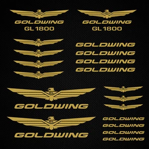 Pegatina Honda Goldwing 19x Repuesto GL 1800 pegatina Motocicleta Gold Wing - Imagen 1 de 10