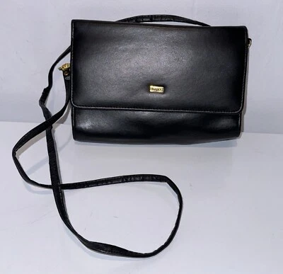 Cartera bandolera negra para teléfono celular Buxton para mujer  Foto 1 de 4
