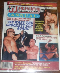 Vintage Dell Pro Wrestling Illustrated Magazine Summer 1988 Annual Issue - Picture 1 of 1