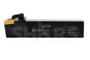 1-1/4" x 6" RH MCLN Indexable Turning Tool Holder CNMG Insert New ^] - Picture 1 of 7