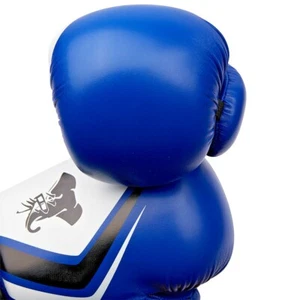 Boxhandschuhe Elephant Blau 10 Oz FIKBMS Zugelassen Kickboxing Muay Thai Boxen - Bild 1 von 3