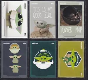 Topps The Mandalorian 2020 - The Child - Complete Sticker Set Of 15 - Picture 1 of 3