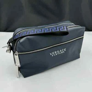 Bolsa de lavado medio Versace Parfums azul marino / artículos de tocador / afeitado - Imagen 1 de 4