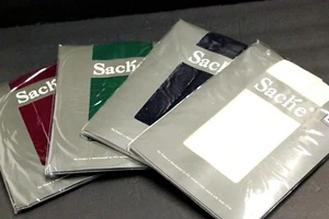 4 set Sache Micro Fiber Semi Opaque Fashion Pantyhose Tights S/M 5' - 5'4" 100lb - Picture 1 of 12