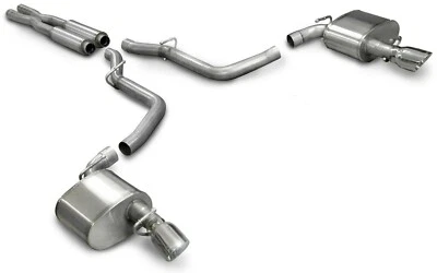 Sistema de escape Corsa Xtreme Cat-Back con puntas de 4" Dodge Charger SRT8 2006-2010 Foto 1 de 3