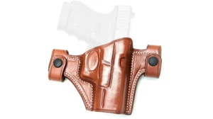 Cebeci Arms Bersa Leather Snap Holsters  color: tan (LB89) - Picture 1 of 3