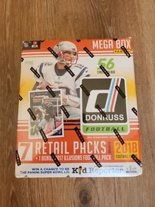 2018 Donruss Football EXCLUSIVE 8 Pack MEGA Box with 2017 ILLUSIONS HOBBY Pack! - Bild 1 von 7