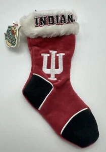 Indiana University Christmas Stocking Ornament NCAA - Picture 1 of 7