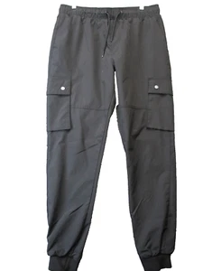 South Pole Joggers Pants Men's Size Large Jet Black Standard Issue, Hip Hop Rap - Picture 1 of 14