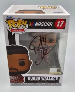 BUBBA WALLACE FIRMADO FUNKO POP DR. PEPPER 23 XL EQUIPO CARRERAS CERTIFICADO DE AUTENTICIDAD UG - Imagen 1 de 7