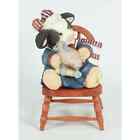 Mary's Moo Moos "Love a Hum-bull Heart" 1999 Early Edition Cow Child on Chair