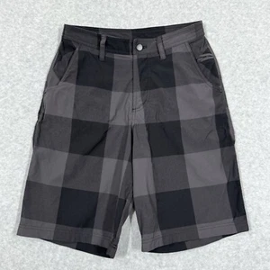 Lululemon Shorts Mens 30 Kahuna Chino Golf Performance Athletic Check Plaid - Picture 1 of 12
