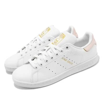adidas Originals Stan Smith W White Aluminium Pink Gold Women Casual Shoe HQ6643 - Immagine 1 di 4
