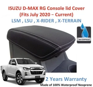 FITS ISUZU D-MAX RG CONSOLE LID COVER WETSUIT ( JULY 2020 - CURRENT ) - Picture 1 of 12