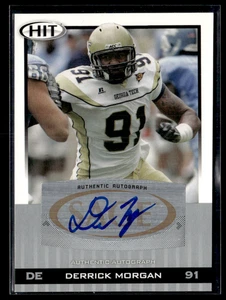 Derrick Morgan 2010 Sage Hit Silver Auto  - Picture 1 of 2