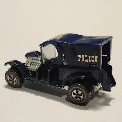 VINTAGE HOT WHEELS REDLINE 1969 PADDY WAGON Police 3 USA Excellent Condition  - Image 1 of 4