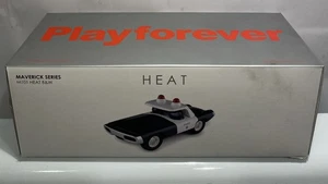 Coche de carreras de policía Playforever Maverick M101 Heat blanco y negro nuevo - Imagen 1 de 6
