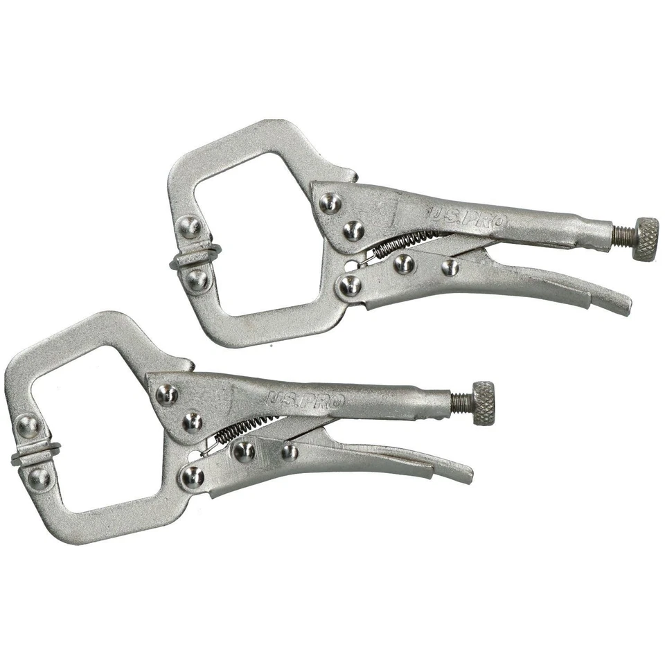 5" / 125mm Mini Locking Adjustable C Clamp Fastener Welding Mole Grips - Image 1 of 1