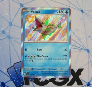 Pokemon - Veluza - 125/091 - Paldean Fates - Holo - Shiny Rare NM - Foto 1 di 1