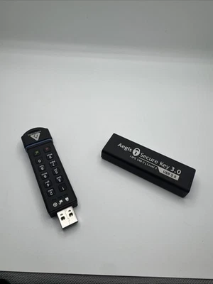 Apricon 8GB Aegis Secure Key 3NX -  USB 3.1 Flash Key with FIPS 140-2 level 3 - Image 1 of 4